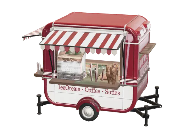 3D model for Ornate Foodstand