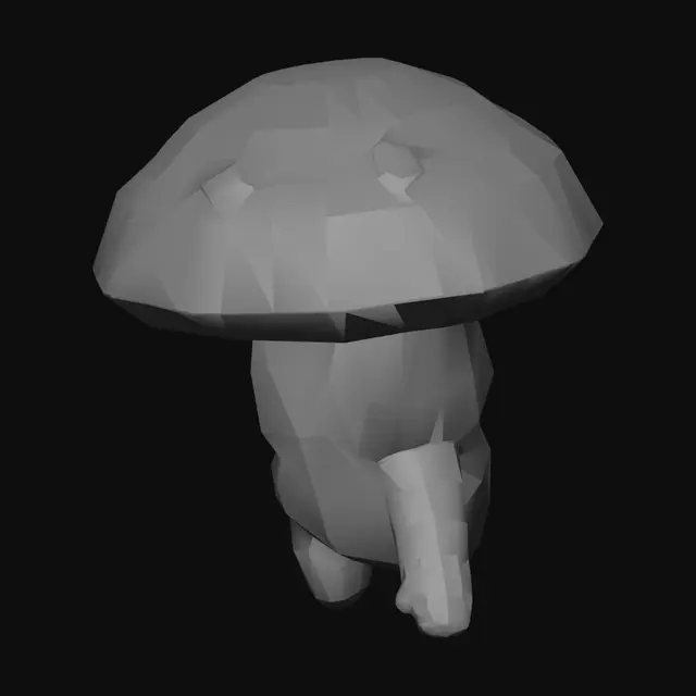 3D model for Mushroom Avatar