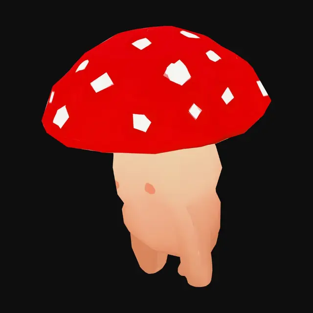 3D model for Mushroom Avatar