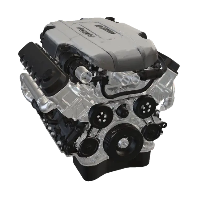 3D model for High-performance car engine