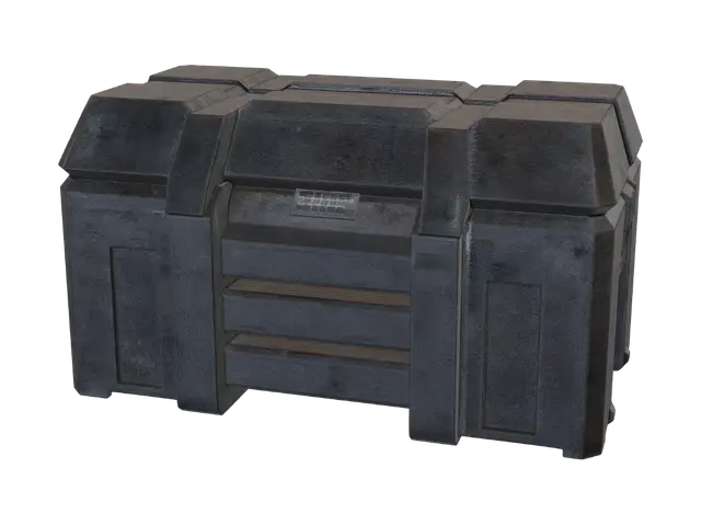 Armored Cargo Crate - Crates 3D model, vytvořený pomocí AI