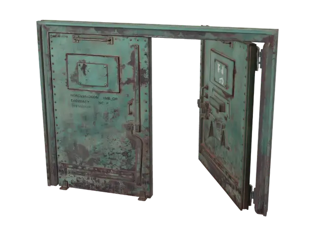 3D model for Rusty Vault Doors