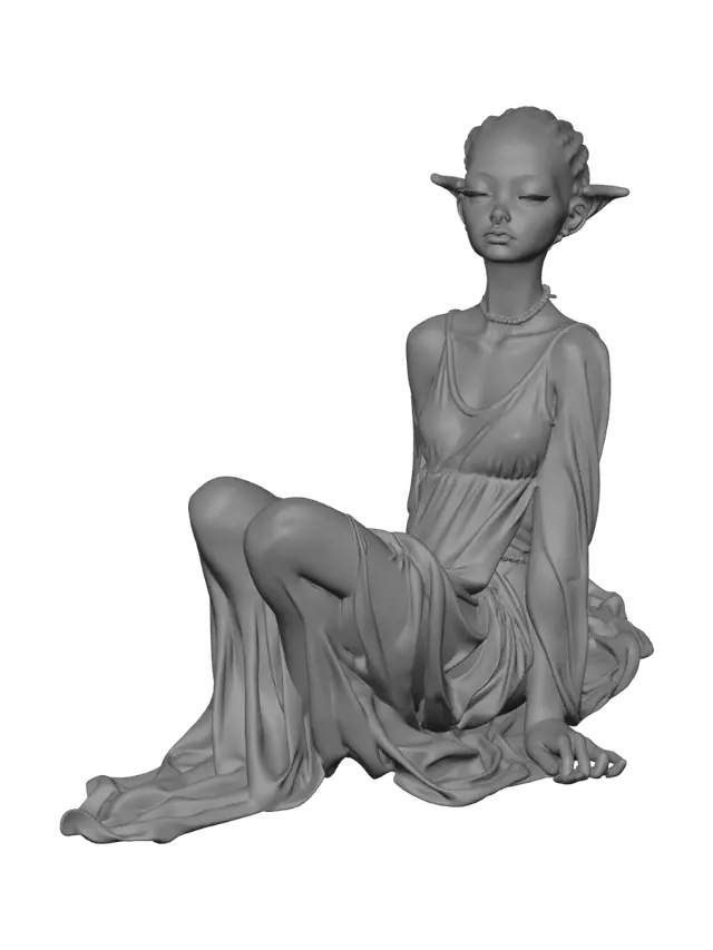 3D model for Sunlit Elven Reverie