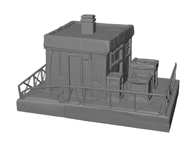 3D model for Fragmented Glass Tower