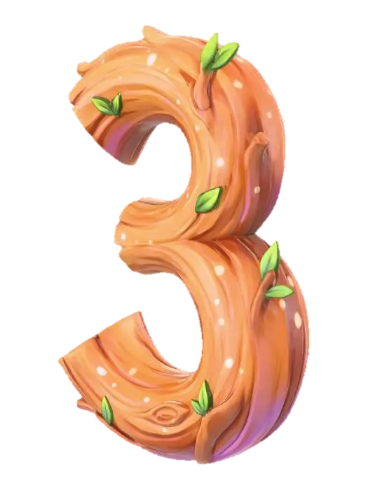 Wooden Three - Project 3D model, vytvořený pomocí AI