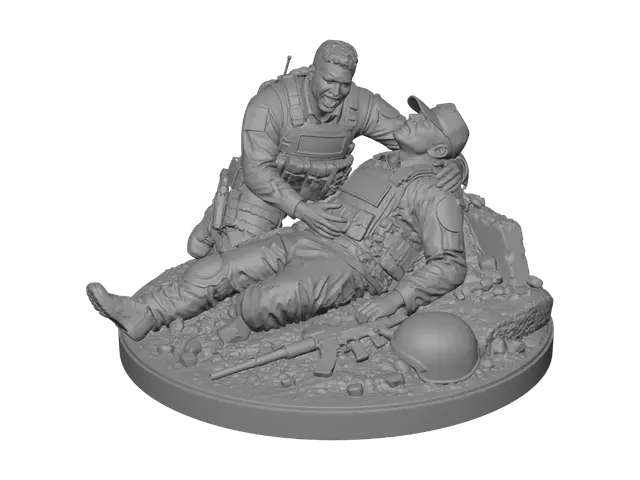 3D model for Lament of the Guardia Civil