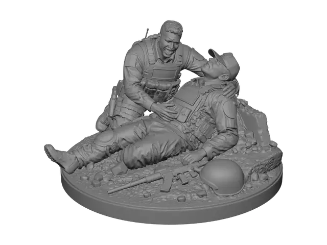 3D model for Lament of the Guardia Civil