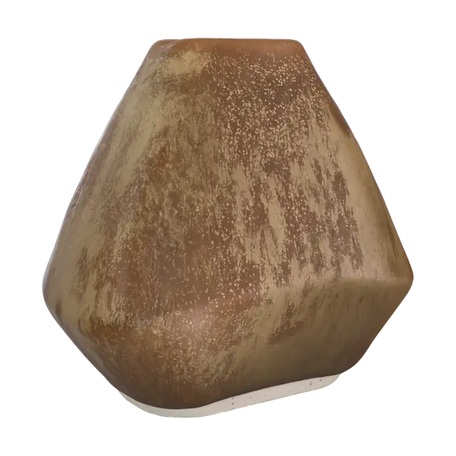 3D model for Brown Speckled Ceramic Vase