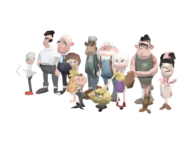 3D model for Animated Ensemble