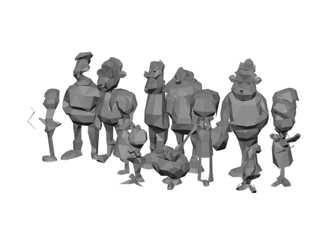 3D model for Animated Ensemble