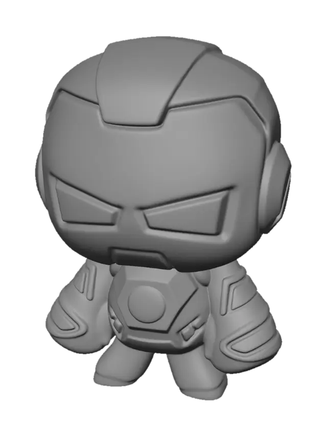 3D model for Mini Iron Man