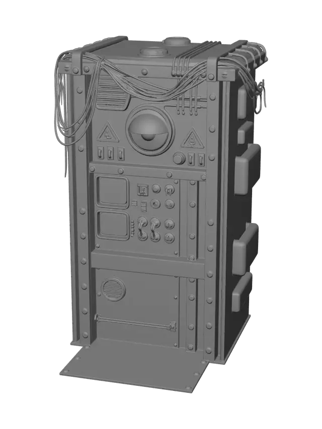 3D model for Low-Poly Fnaf 2 Office