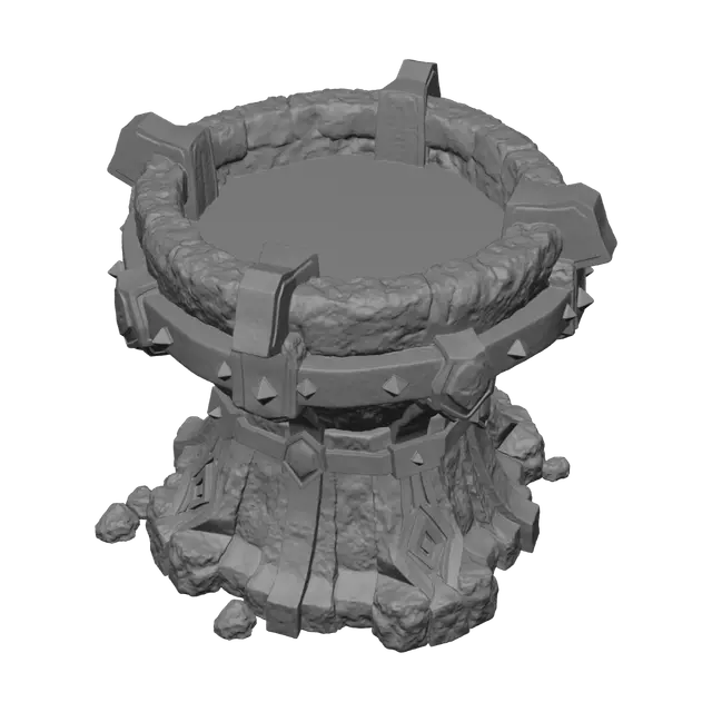 3D model for Lava Crown