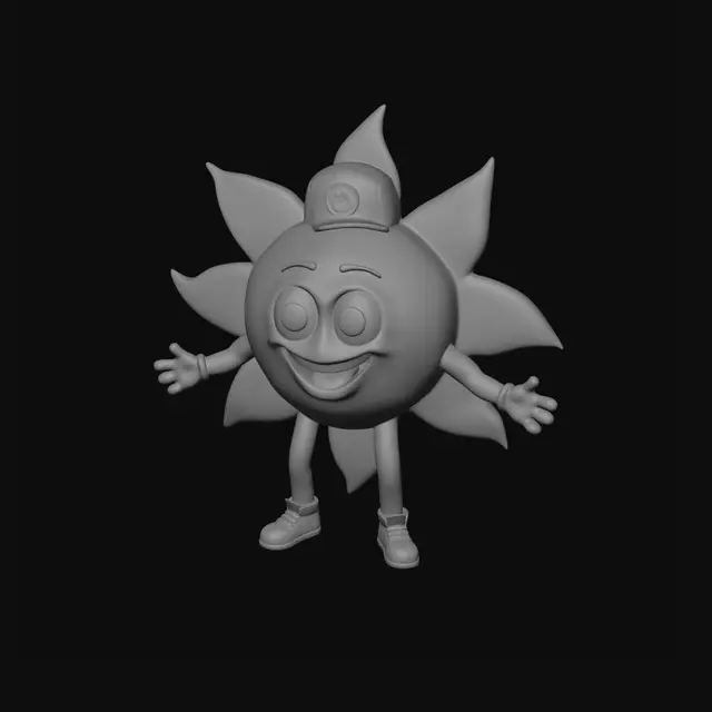 3D model for generar imagen 3d de la foto, añadiendo mas grosor a las piernas y brazos (10% mas)