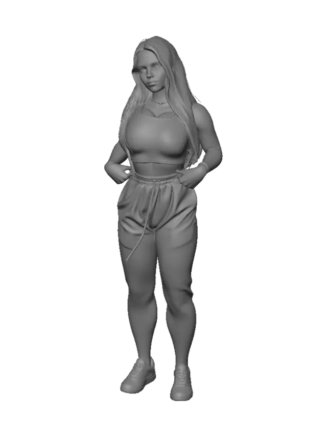 3D model for Pink on the Balcony