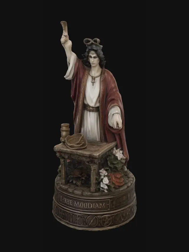 3D model for The Magician
