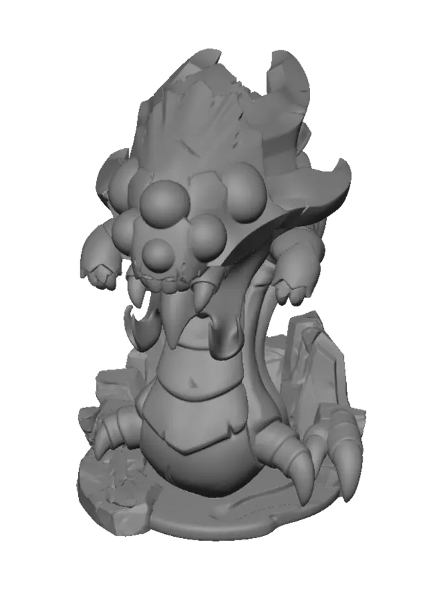 3D model for Eyecluster Dragon