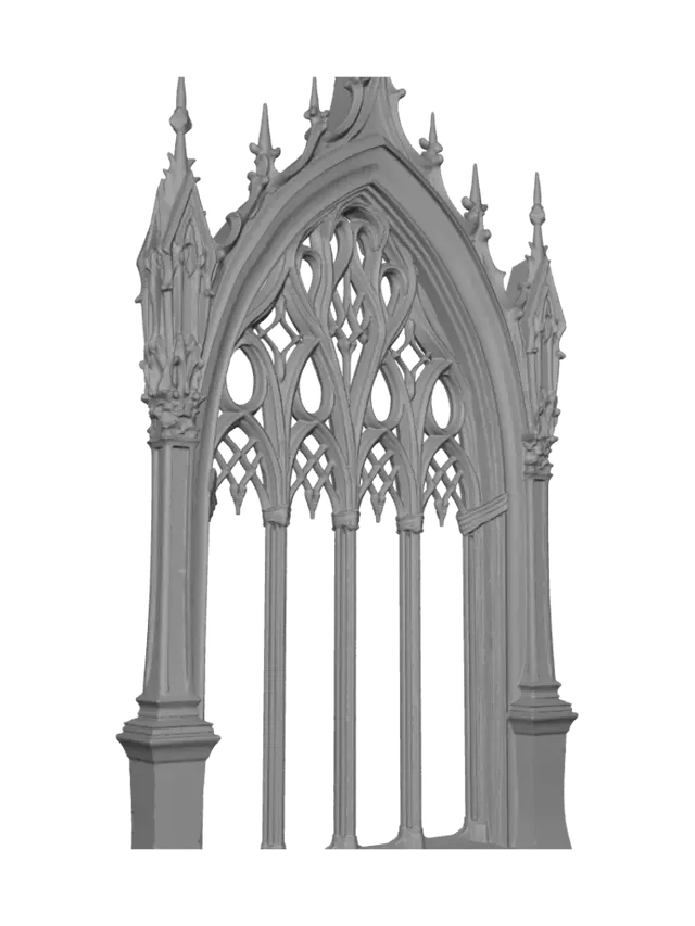 3D model for Gothic Tracery Window
