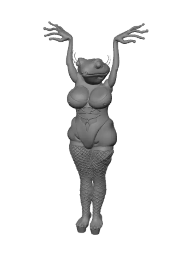 3D model for Frog Diva
