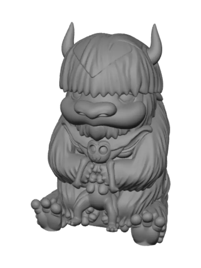 3D model for Snow Guardian