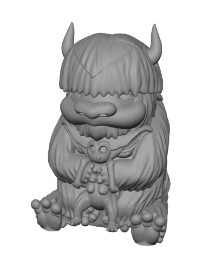 3D model for Snow Guardian