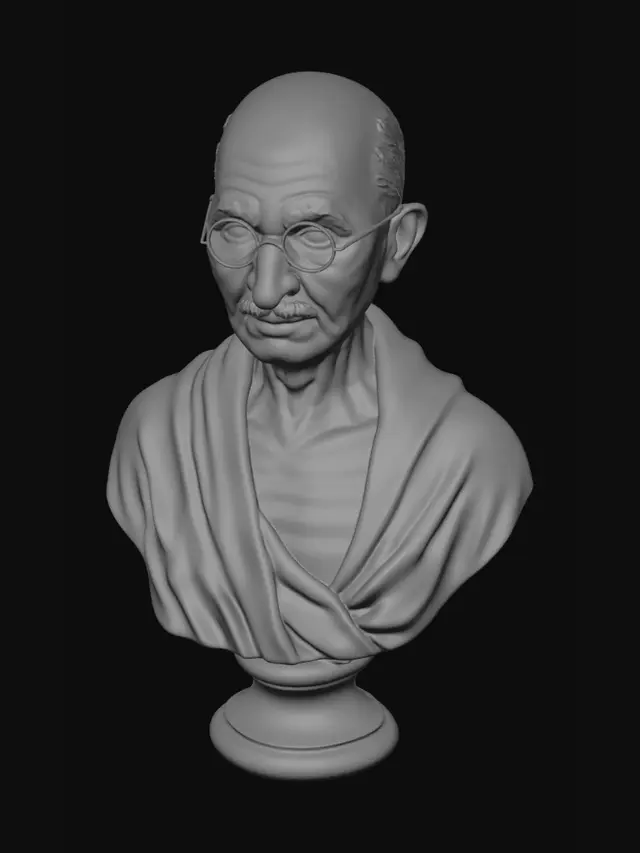 3D model for Silent Wisdom Bust