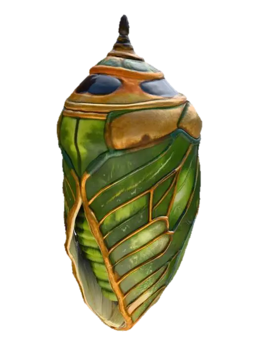 Chrysalis Enchantment - Transformation 3D model, vytvořený pomocí AI