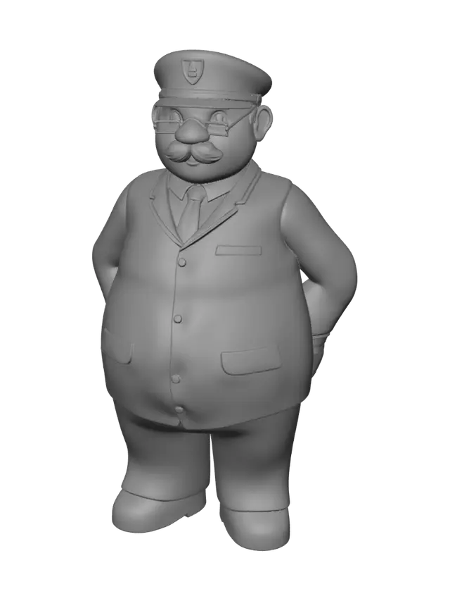 3D model for Captain Conductor