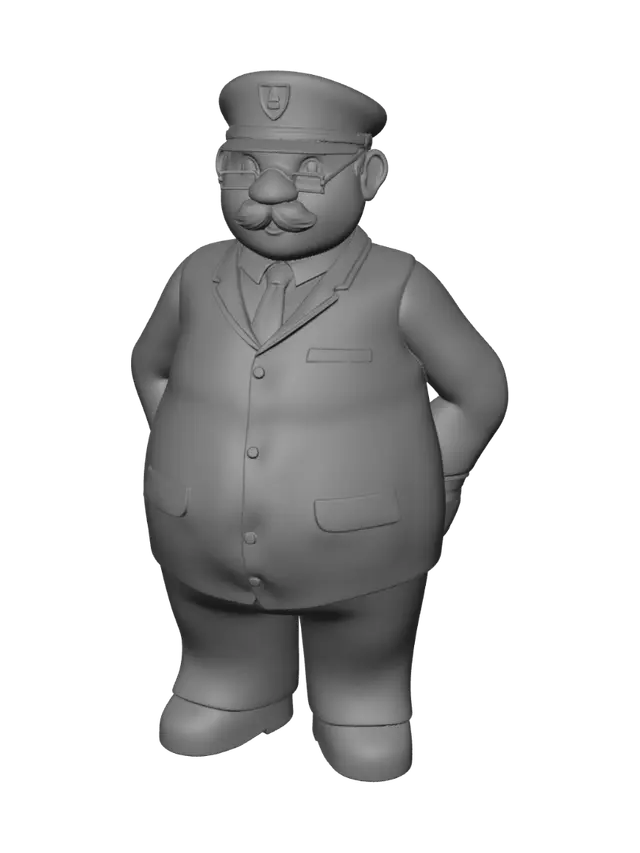 3D model for Captain Conductor