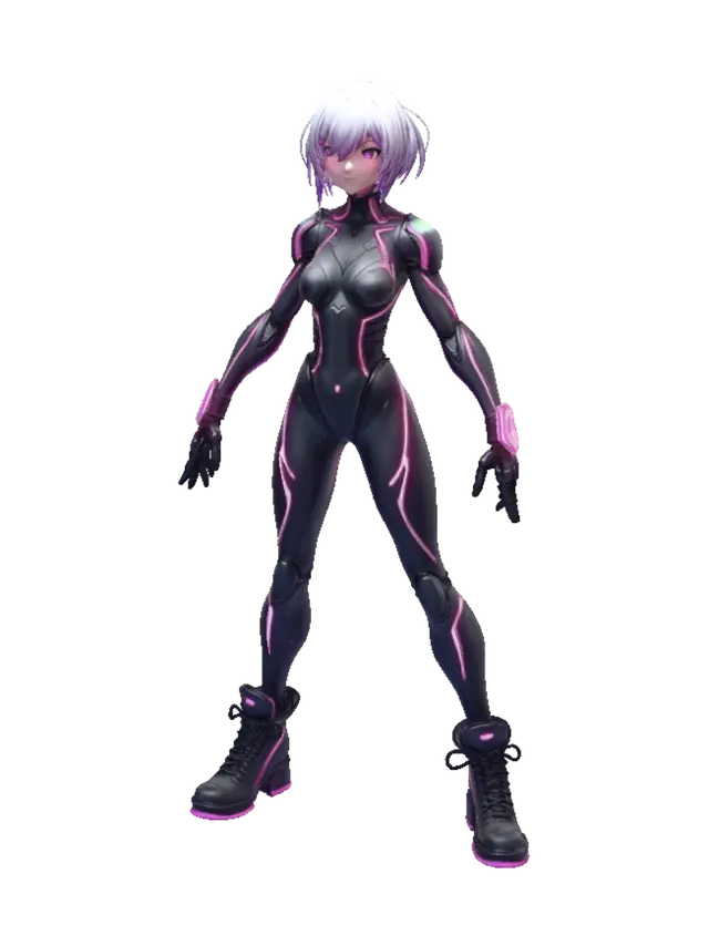 3D model for Neon Valkyrie