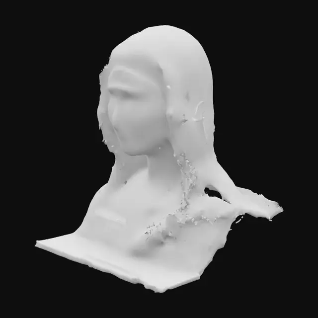 3D model for Psychedelic Mona