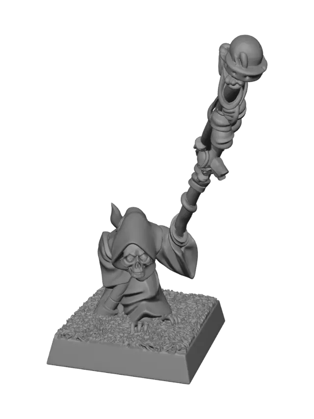 3D model for Skullstaff Reaper