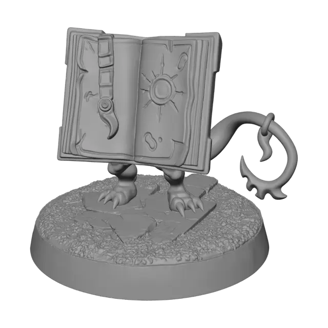 3D model for Bibliogolem