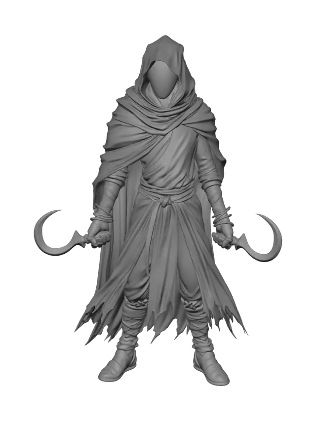 3D model for Crescentblade Assassin