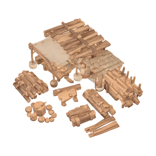 3D model for Woodland Forge
