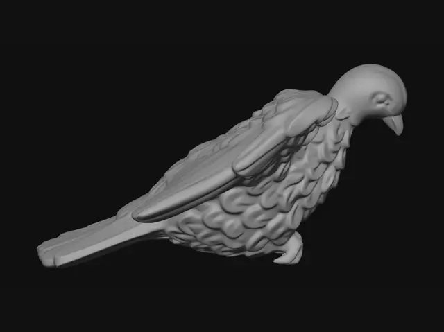 3D model for Dove in Flight