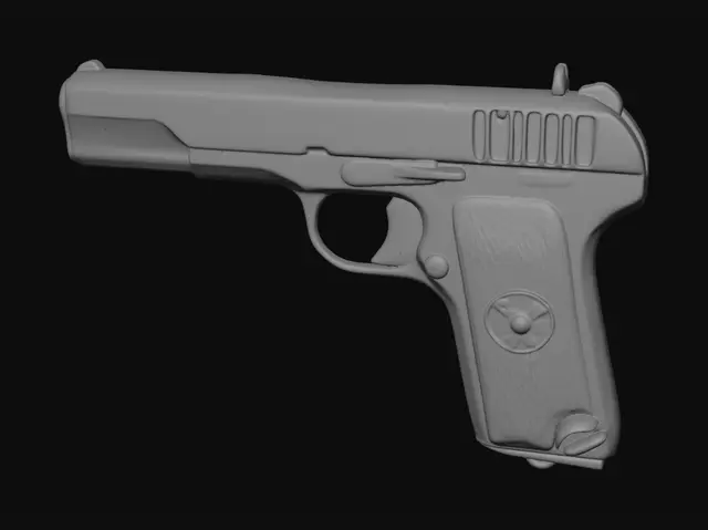 3D model for handgun 3d model