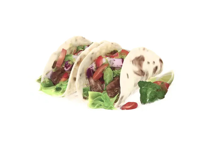 3D model for Three Street-Style Beef Tacos
