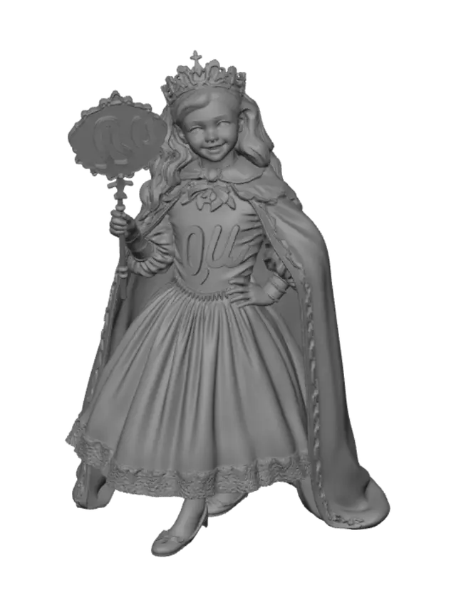 3D model for Purple Princess Coronation