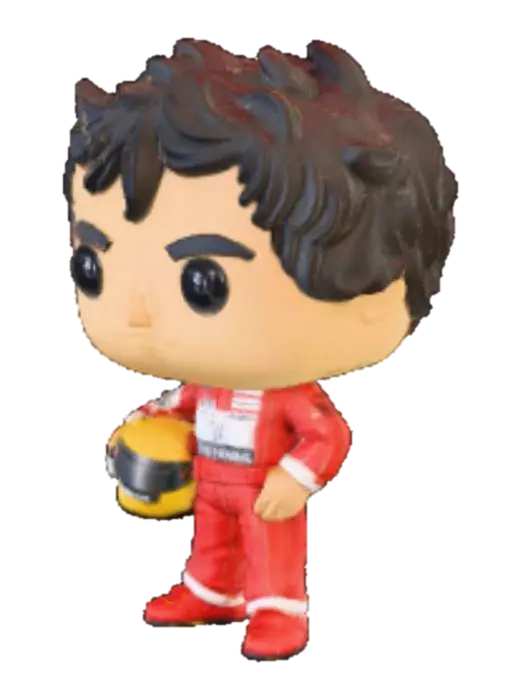 Funko Pop Senna - Figurines 3D model, vytvořený pomocí AI