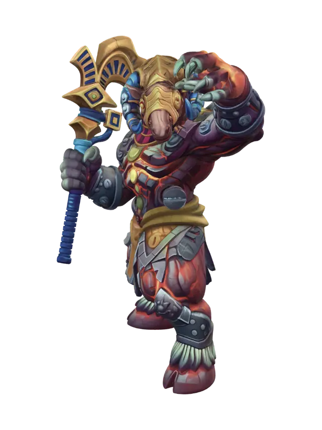 3D model for Ironbound Minotaur