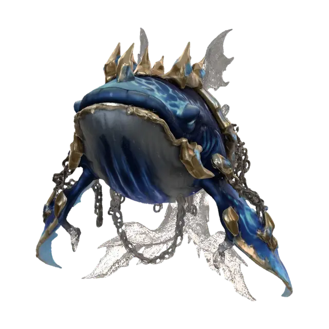 Chainbound Leviathan 3D model, vytvořený pomocí AI