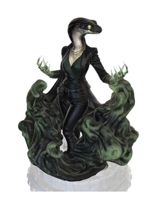3D model for Emerald Serpent Enchantress