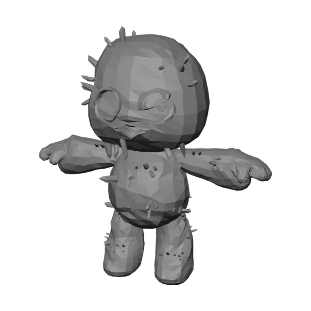 3D model for Cryo Patchwork Monster