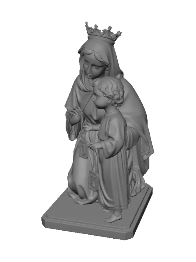 3D model for Madonna and Child