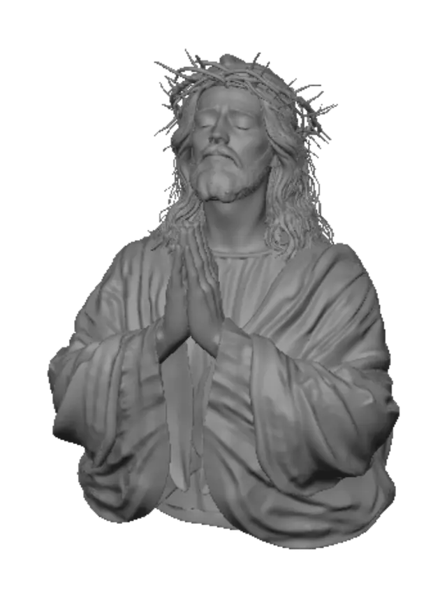 3D model for Halo of Prayer