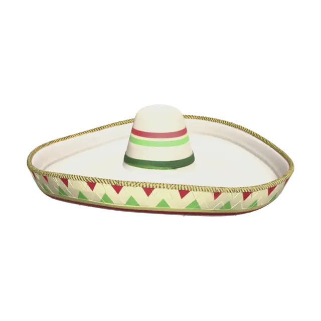 Fantasy Mexican Cowboy Hat 3D model, vytvořený pomocí AI