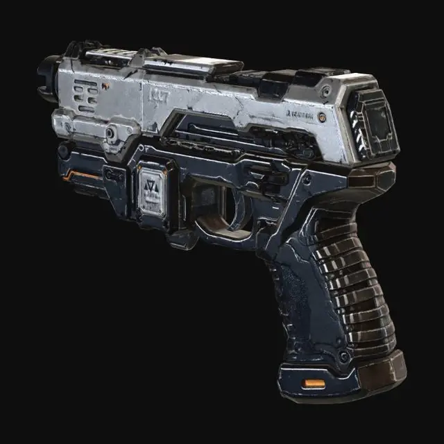 3D model for M-77 Tactical Sidearm