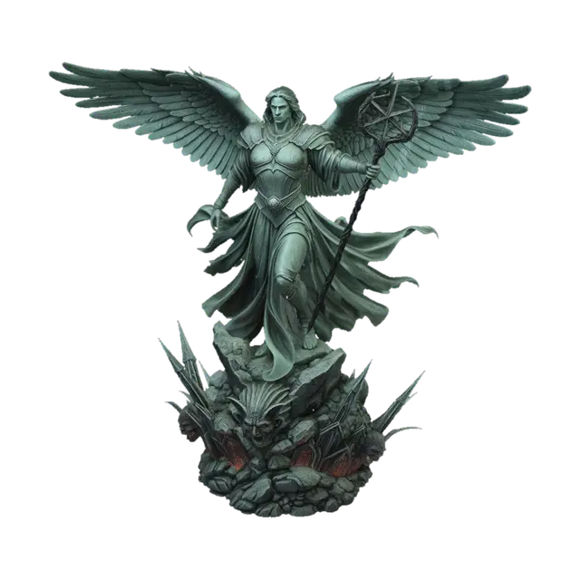 Warden of the Abyss - Mitico AI 생성 3D 모델