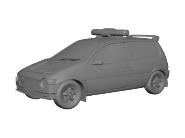 3D model for Tokyo Metropolitan Police Car